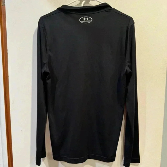 Under Armour Black 1/4 Zip long sleeve Pull Over - Small - Picture 4 of 5